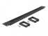 Delock 66486 - Cable management panel - Black - Metal - Nylon - 1U - 48.3 cm (19") - 77.5 mm