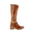 Фото #1 товара Bed Stu Glaye F315401 Womens Brown Leather Zipper Mid Calf Boots 6