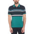 ORIGINAL PENGUIN Honeycomb Jacquard Eng Stripe short sleeve polo