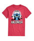 Фото #1 товара Men's Lilo and Stitch Halloween Short Sleeve T-shirt