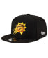 Men's Black Phoenix Suns Official Team Color 9FIFTY Snapback Hat