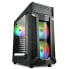 Фото #3 товара Sharkoon VG6-W RGB - Midi Tower - PC - Black - ATX - micro ATX - Mini-ATX - Gaming - Blue - Green - Red