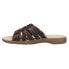 Eastland Hazel Slide Womens Brown Casual Sandals 3958-02