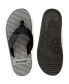 ფოტო #5 პროდუქტის Men's Comfortable Memory Foam Flip Flops