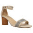 Фото #2 товара VANELi Lodina Womens Beige Casual Sandals 308007