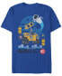 Фото #1 товара Disney Pixar Men's Wall-E Geometric Play Short Sleeve T-Shirt