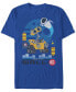 Disney Pixar Men's Wall-E Geometric Play Short Sleeve T-Shirt Синий, L - фото #1