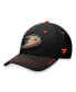 Men's Black Anaheim Ducks Authentic Pro Rink Flex Hat