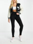 Фото #1 товара Pieces Flex high waisted skinny jeans in black