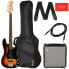 Фото #1 товара Squier Aff. P Bass PJ PACK 3-SB