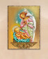 Фото #1 товара Icon Blessing Angel with Child Wall Art on Wood 8"