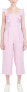 Фото #1 товара BCBGeneration 290361 Women's Square Neck Flutter Jumpsuit, Orchid, X-Small