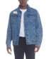 ფოტო #1 პროდუქტის Men's Chucky Placement Nickelodeon Denim Jacket