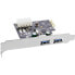 Фото #5 товара InLine USB 3.0 2 Port Host Controller PCIe with Full Size + Low Profile Bracket
