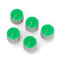 Фото #1 товара Potentiometer knob GS18 gray-green - 6/18mm - 5pcs.