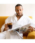 ფოტო #4 პროდუქტის Pure Cotton Men Terry Cloth Bathrobe Super Absorbent Hotel Spa Robe