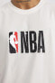 Фото #4 товара Футболка Defacto NBA Wordmark Oversize Fit