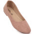 Фото #1 товара eVento W EVE205C suede ballerinas, dirty pink