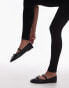 Topshop basic ankle length legging in black Черный, S - EU 36-38 - фото #5