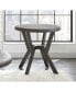 Aure Round End Table