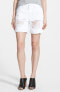 DL1961 'Corie' Slouchy White Boyfriend Shorts Sz 28 $109