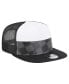 Фото #4 товара Men's Black New York Mets Checkmate Trucker 9FIFTY Snapback Hat