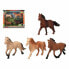 Фото #1 товара Игровой набор животных BB Fun Horses 110388 (4 pcs) (Лошади).