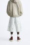 Фото #3 товара Джинсовые шорты с потертым эффектом ZARA