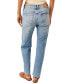 Фото #2 товара Women's Risk Taker Mid-Rise Straight-Leg Jeans