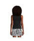 Women's High Neck UPF 50 Sun Protection Modest Shelf Bra Tankini Swimsuit Top