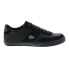 Lacoste Court-Master Pro 2222 Mens Black Leather Lifestyle Sneakers Shoes