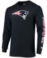 Фото #3 товара Men's Navy New England Patriots Halftime Long Sleeve T-shirt