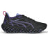 Фото #1 товара Puma Xetic Sculpt Electric Storm Lace Up Mens Black, Purple Sneakers Casual Sho
