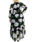 Фото #2 товара Платье женское Taylor с V-образным вырезом и воздушными рукавами