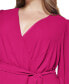 ფოტო #4 პროდუქტის Plus Size Ruffle-Tiered Tie-Waist Dress