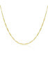 Gold Link Bar Chain Necklace 14K Gold Золотистый, 18 inches - фото #1