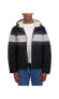 Men's Quilted Puffer Jacket with Sherpa Fur Lined Hood Черный, L - фото #1