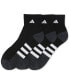 Men's 3-pk. Cushioned Quarter Logo Socks