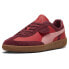 Фото #2 товара Puma Palomo X Palermo Lace Up Mens Red Sneakers Casual Shoes 39730801