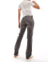 Weekday Arrow low waist regular fit straight leg jeans in clay grey