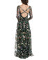 Фото #3 товара Marchesa Notte Embroidery On Tulle Gown Women's