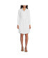 Фото #3 товара Women's Long Sleeve Linen Shirt Dress