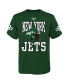 Big Boys Aaron Rodgers Green New York Jets Helmet T-shirt