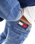 Фото #2 товара Tommy Jeans Aiden baggy jeans in mid wash