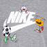 ფოტო #4 პროდუქტის NIKE KIDS Moji Futura short sleeve T-shirt