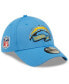ფოტო #1 პროდუქტის Men's Powder Blue Los Angeles Chargers 2022 Sideline 39THIRTY Coaches Flex Hat