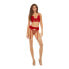 Underwear Set Bombshell Boudoir Red (L)