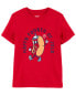 USA Hotdog Graphic Tee 2T