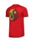 Фото #2 товара Men's Red Seattle Sounders FC Team Jersey Hook AEROREADY T-shirt