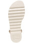 Фото #5 товара Women's Constancia Memory Foam Ankle Strap Wedge Sandals, Created for Macy's
